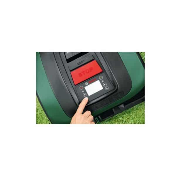 Bosch Indego S 500 met display bedienen